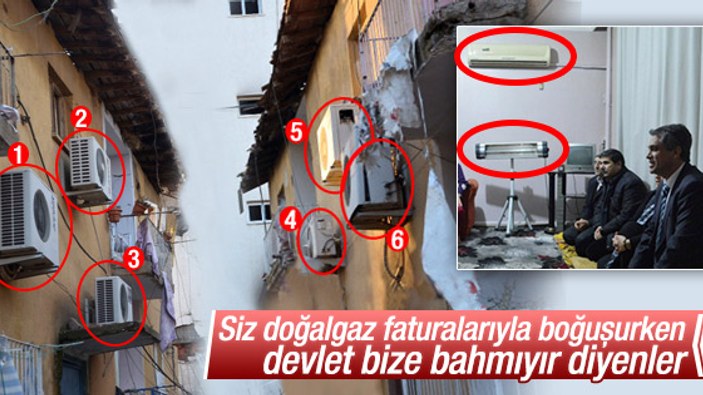 HDP'lilerin ev ziyaretinde dikkat çeken detay