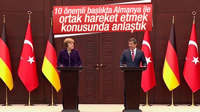 Angela Merkel'in Türkiye ziyareti
