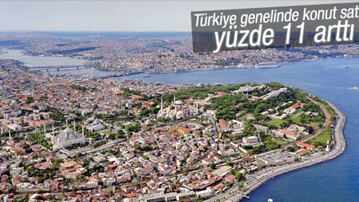 2015 yılında konut satışları yüzde 11 büyüdü
