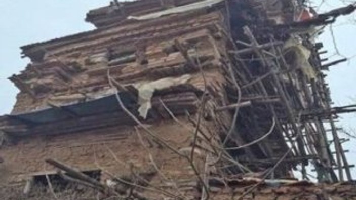 Çin'de 7 katlı sanatsal gecekondu inşa edildi