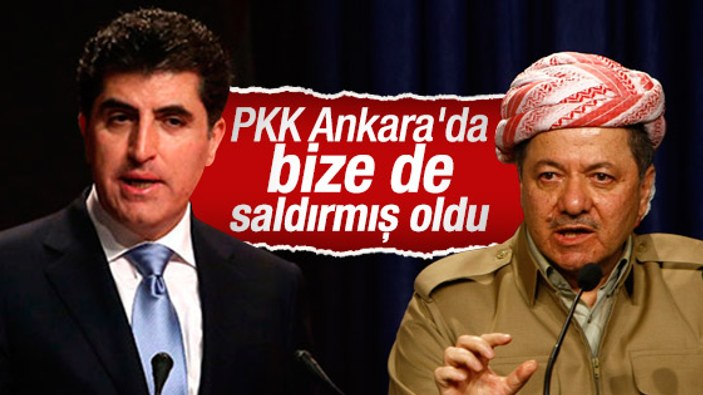 Barzani: Ankara saldırısı aynı zamanda bize yöneliktir