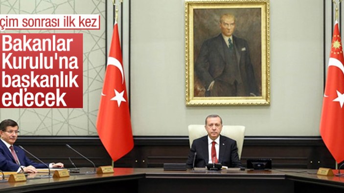 Bakanlar Kurulu Erdoğan başkanlığında yarın toplanıyor