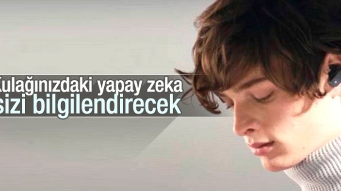 Sony Xperia Ear yapay zeka deneyimi sunacak
