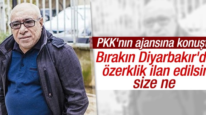 İlyas Salman: Bırakın özerklik ilan edilsin, size ne
