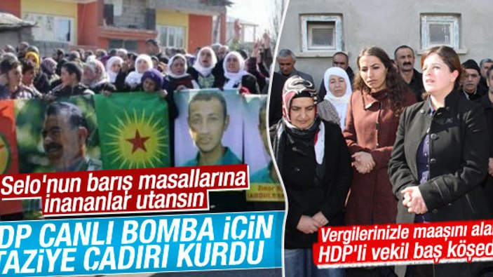 Ankara bombacısının taziyesine katılan HDP'li vekil