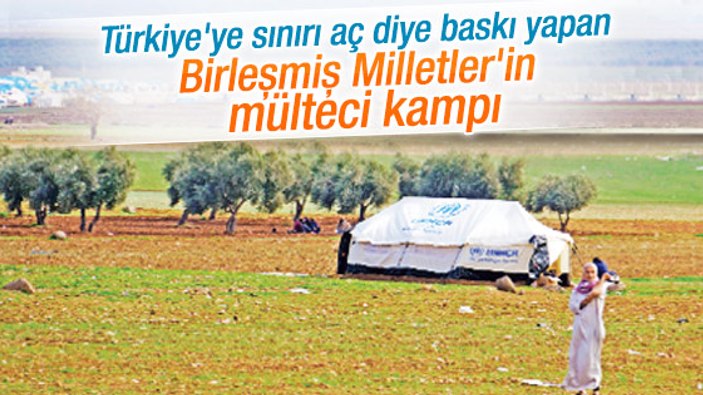 Suriye sınırında Birleşmiş Milletler'in insanlık ayıbı