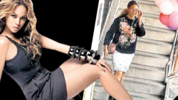 Beyonce tanınmaz halde