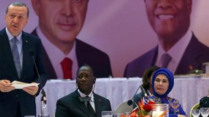 Erdoğan Fildişi Sahili'nde: Size güzel haberler getirdim