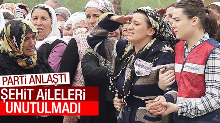 Şehit anne ve babalarına iş imkanı sağlanacak
