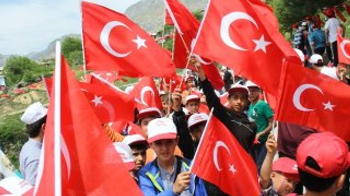 Kahramanmaraş'ta soykırım iddialarına karşı yürüyüş