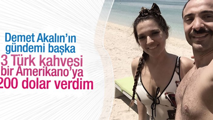 Demet Akalın Dubai'de fiyatlardan şikayetçi