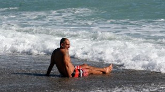 Antalya'da kış güneşi