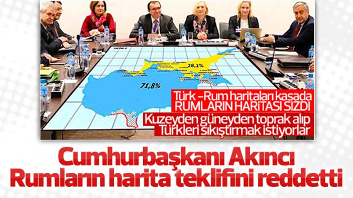 Cenevre'de Rumların harita teklifine ret