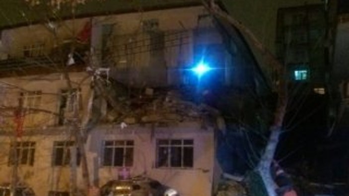 Ankara'da bir binada doğalgaz patlaması