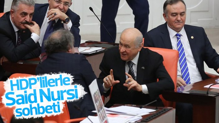 HDP'li vekil ile Bahçeli'nin Said Nursi diyaloğu
