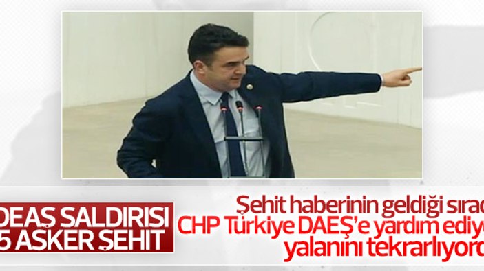 CHP'li vekilden DEAŞ'a yardım yalanı