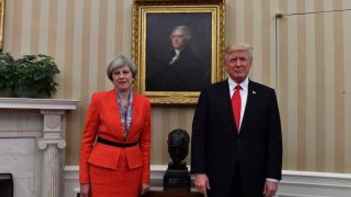 İngiltere basınında May ve Trump aşkı