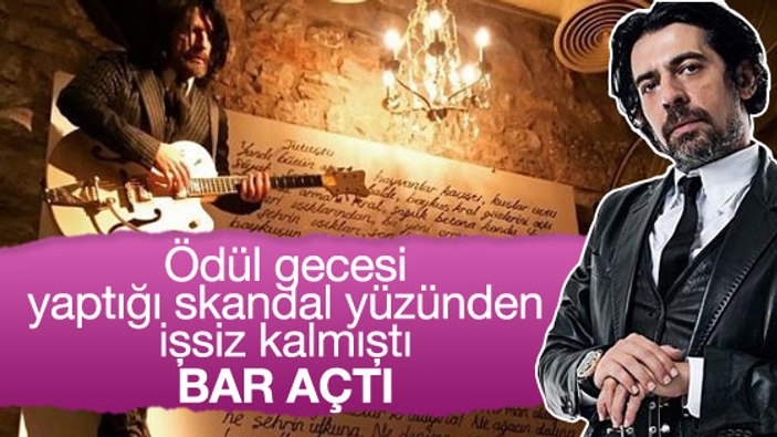 Okan Bayülgen bar işine girdi