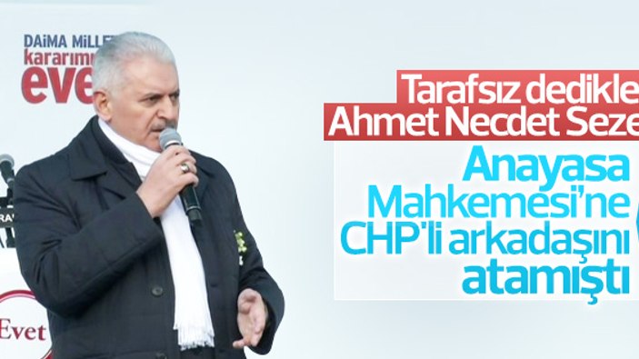 Başbakan Yıldırım'ın Karabük konuşması
