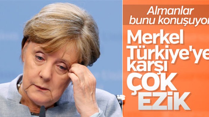 Almanlar Merkel'in Türkiye politikasından memnun değil