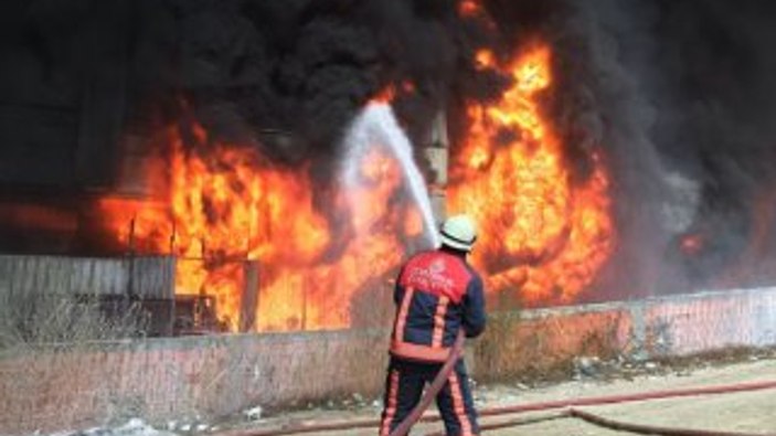 Bursa'da yangın