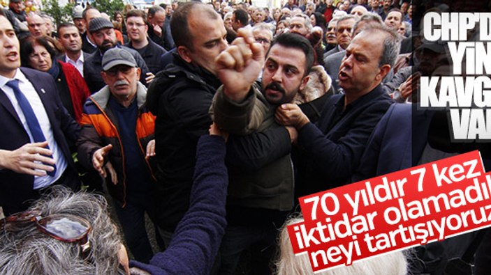 Antalya’da CHP’nin devir teslim töreni karıştı