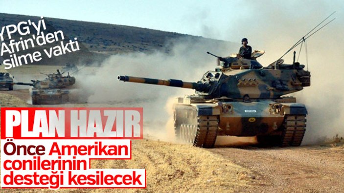 Mehmetçik'in Afrin planı