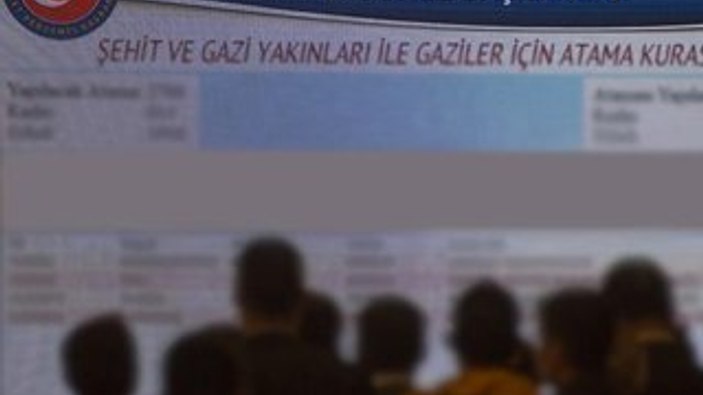 257 şehit yakını, gazi ve gazi yakınına atama