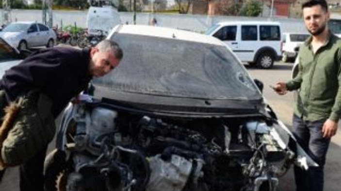 Adana'da tamirciye verilen otomobil çalındı