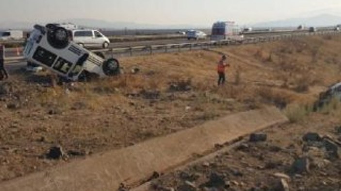Gaziantep'te trafik kazası. 16 yaralı