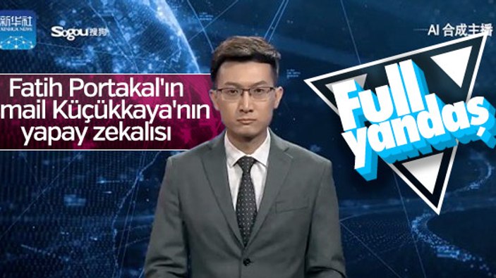 Çin dünyanın ilk yapay zekalı sunucu robotunu üretti