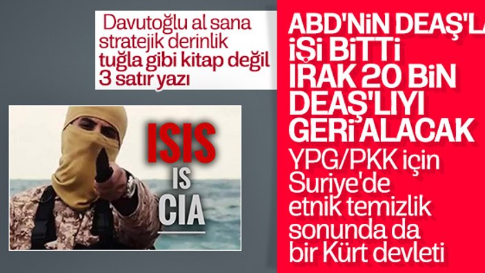 DEAŞ'lılar Irak'a dönüyor