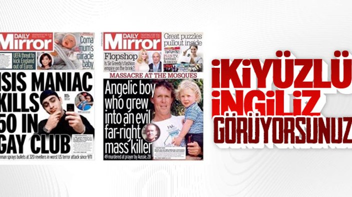 İngiliz basınında Yeni Zelanda saldırısı