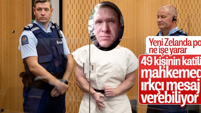 Yeni Zelanda teröristi 5 Nisan'a kadar gözaltında