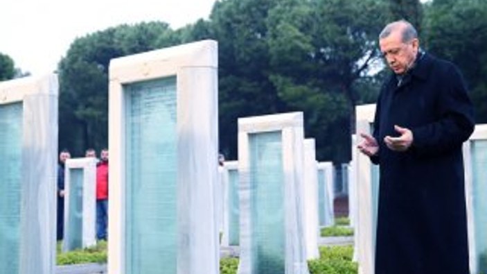 Cumhurbaşkanı Erdoğan'dan Çanakkale Zaferi mesajı
