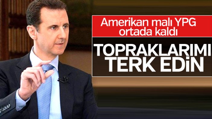 Suriye'den YPG'ye çağrı: Ya uzlaşı ya operasyon