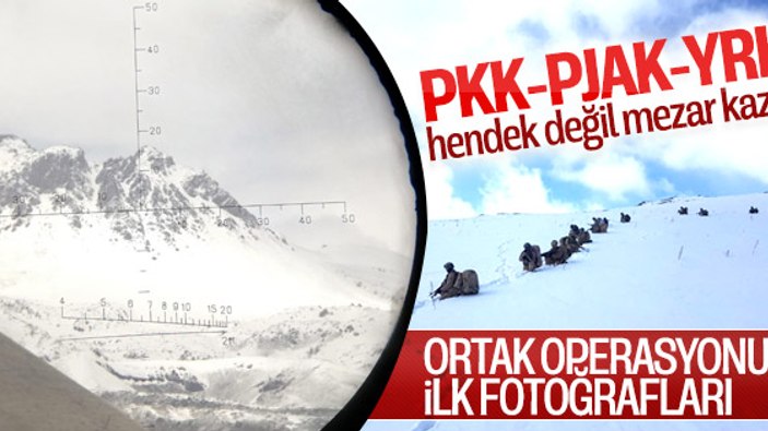 İki ülke sınır hattında ortak operasyon