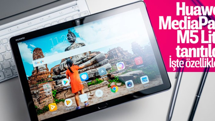 Huawei MediaPad M5 Lite tanıtıldı: İşte özellikleri