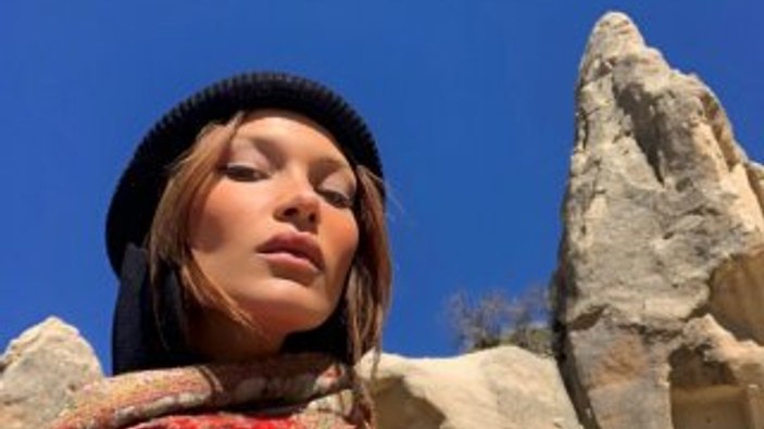 Bella Hadid Mert Alaş ile Kapadokya'da