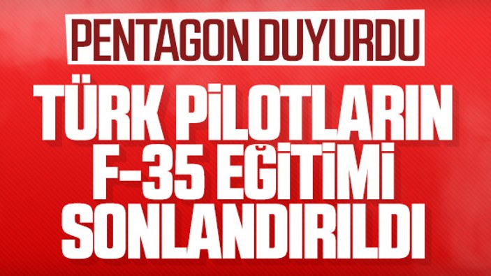 Türk pilotlarının F-35 eğitimi sonlandırıldı