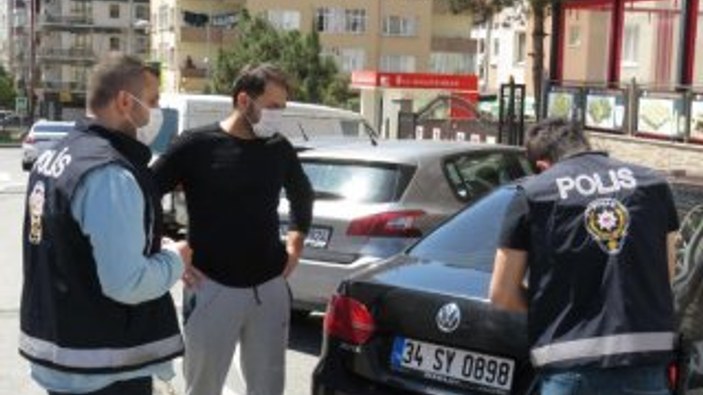 Ataşehir'de yasağı ihlal eden sürücüye para cezası