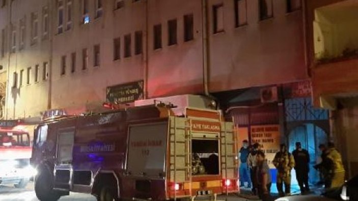 Bursa'da hamamın kazan bölümünde çıkan yangın korkuttu