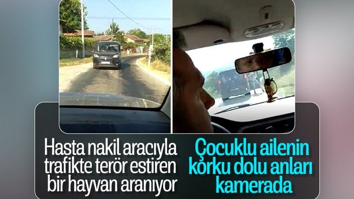 Bursa'da aracın sıkıştırılma anı kamerada