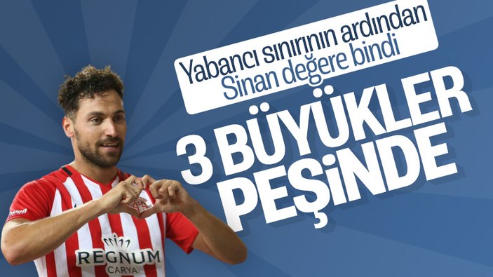 Süper Lig'in büyükleri Sinan Gümüş'ün peşinde