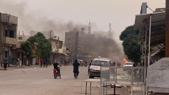 Resulayn'da bomba yüklü motosiklet patladı: 3 yaralı