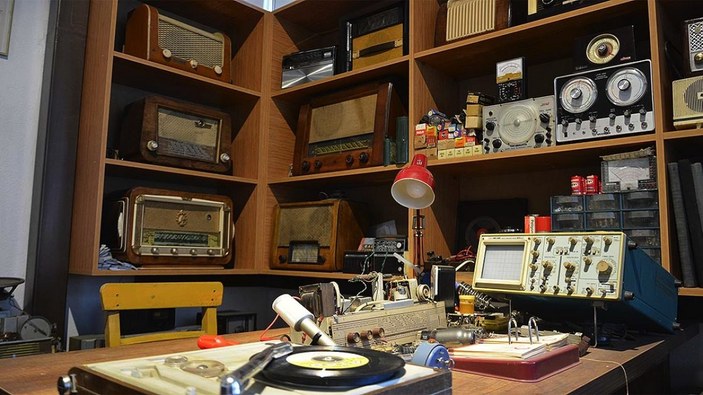 Malatya'da radyo ve gramofonun tarihi müzede toplandı
