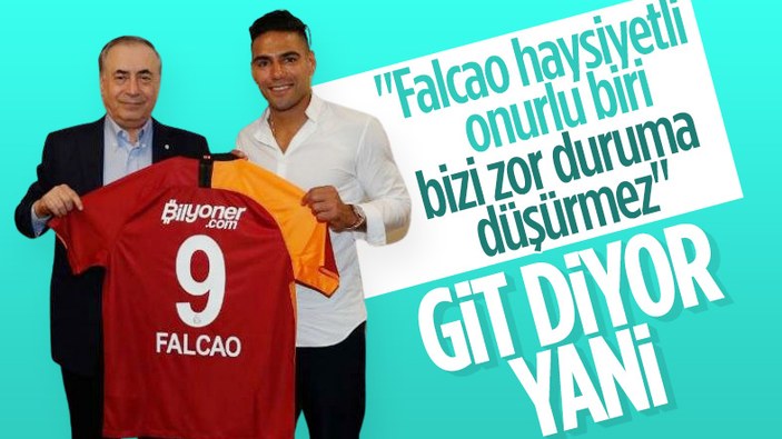 Mustafa Cengiz: Falcao'nun bizi zor durumda bırakacağını düşünmüyorum