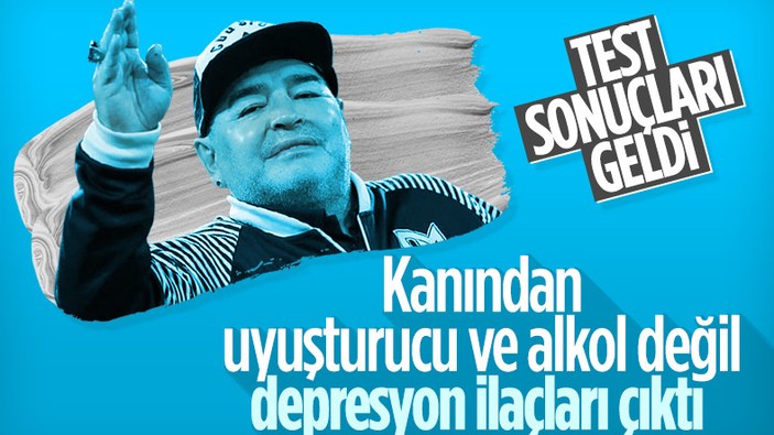 Maradona ölümünden önce alkol ve uyuşturucu kullanmadı