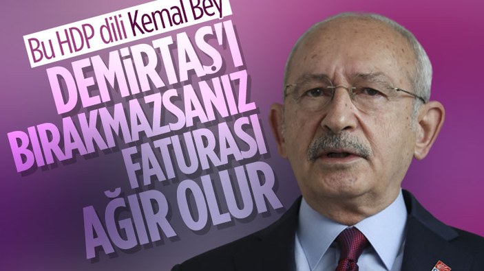 Kemal Kılıçdaroğlu: Selahattin Demirtaş tahliye edilmeli
