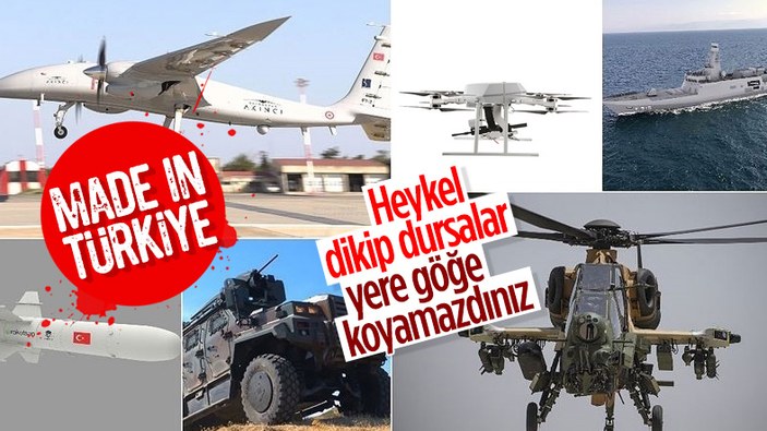 Türk savunma sanayisinin 2020'de göz dolduran başarıları